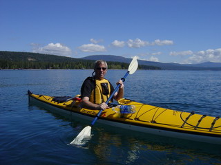 Jim in Kayak